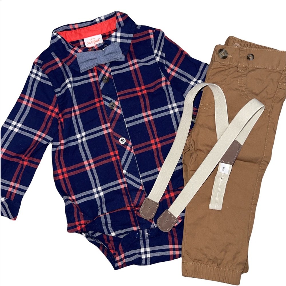 Cat & Jack Baby Boy Set Outfit